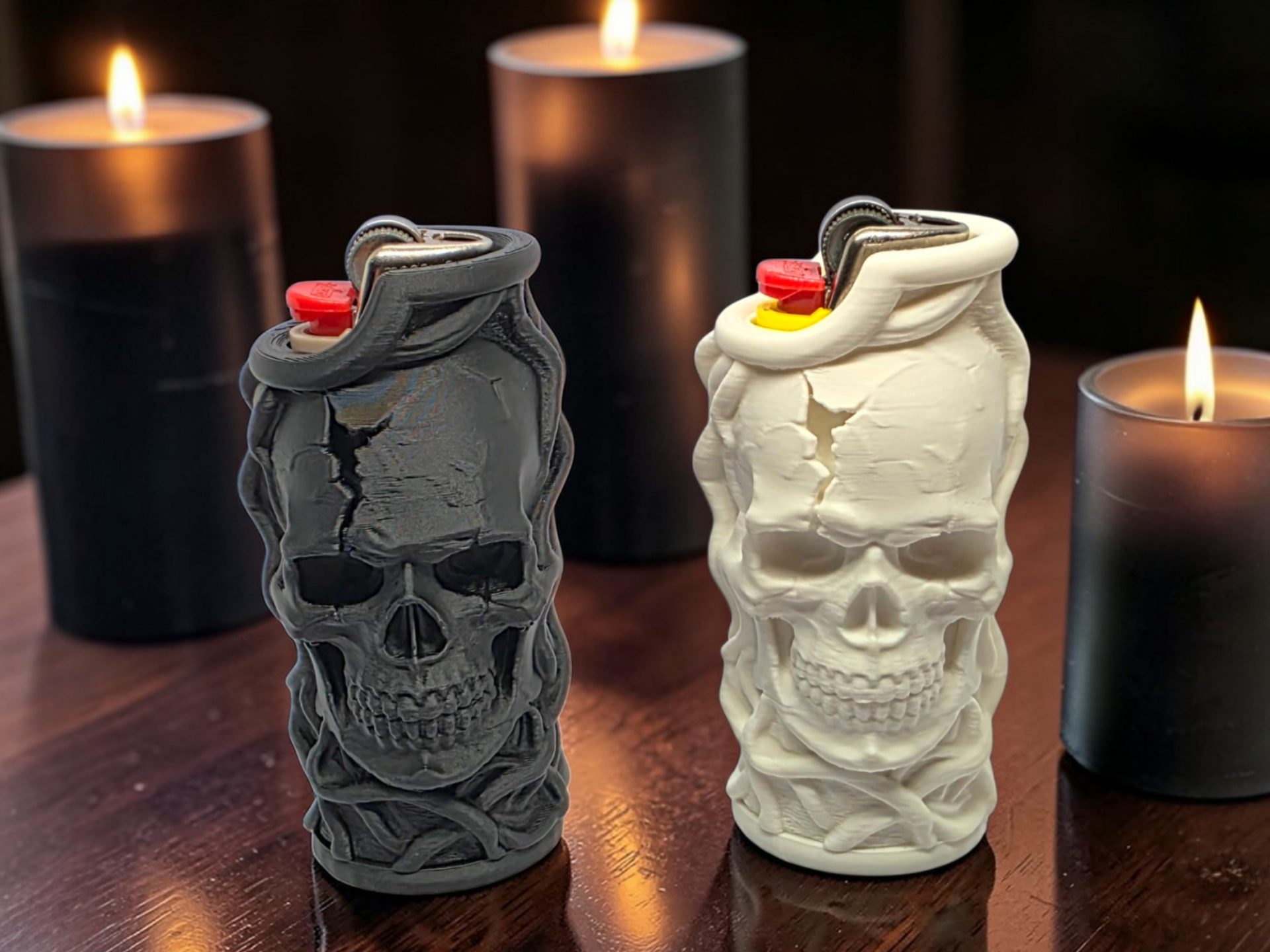 Skull Bic Sleeve