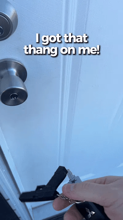 The QuickDraw Keychain - Mini Pistol & Holster