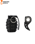 Grenade Lighter Cover + Spinner Keychain Bundle