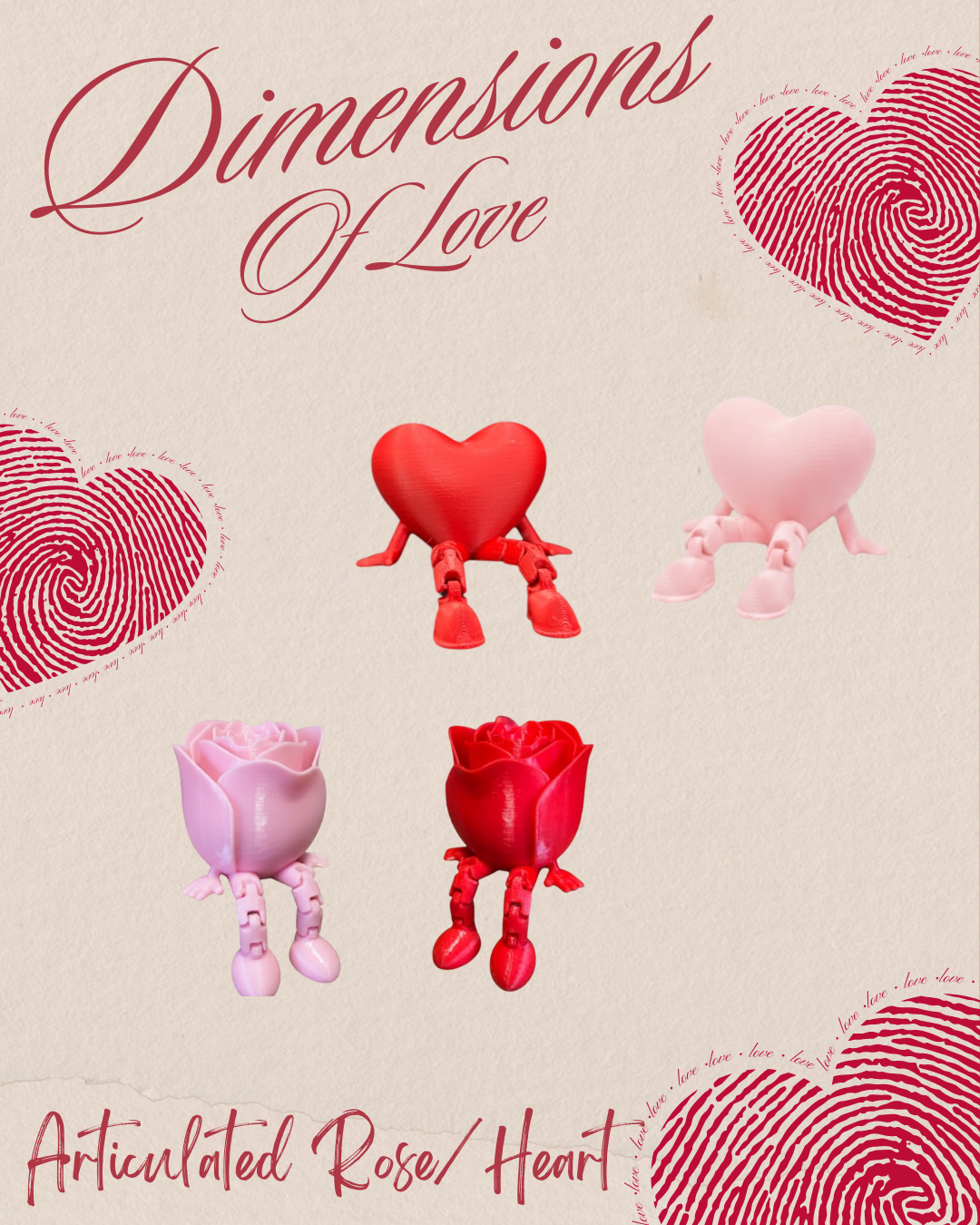 Articulated Rose/Heart