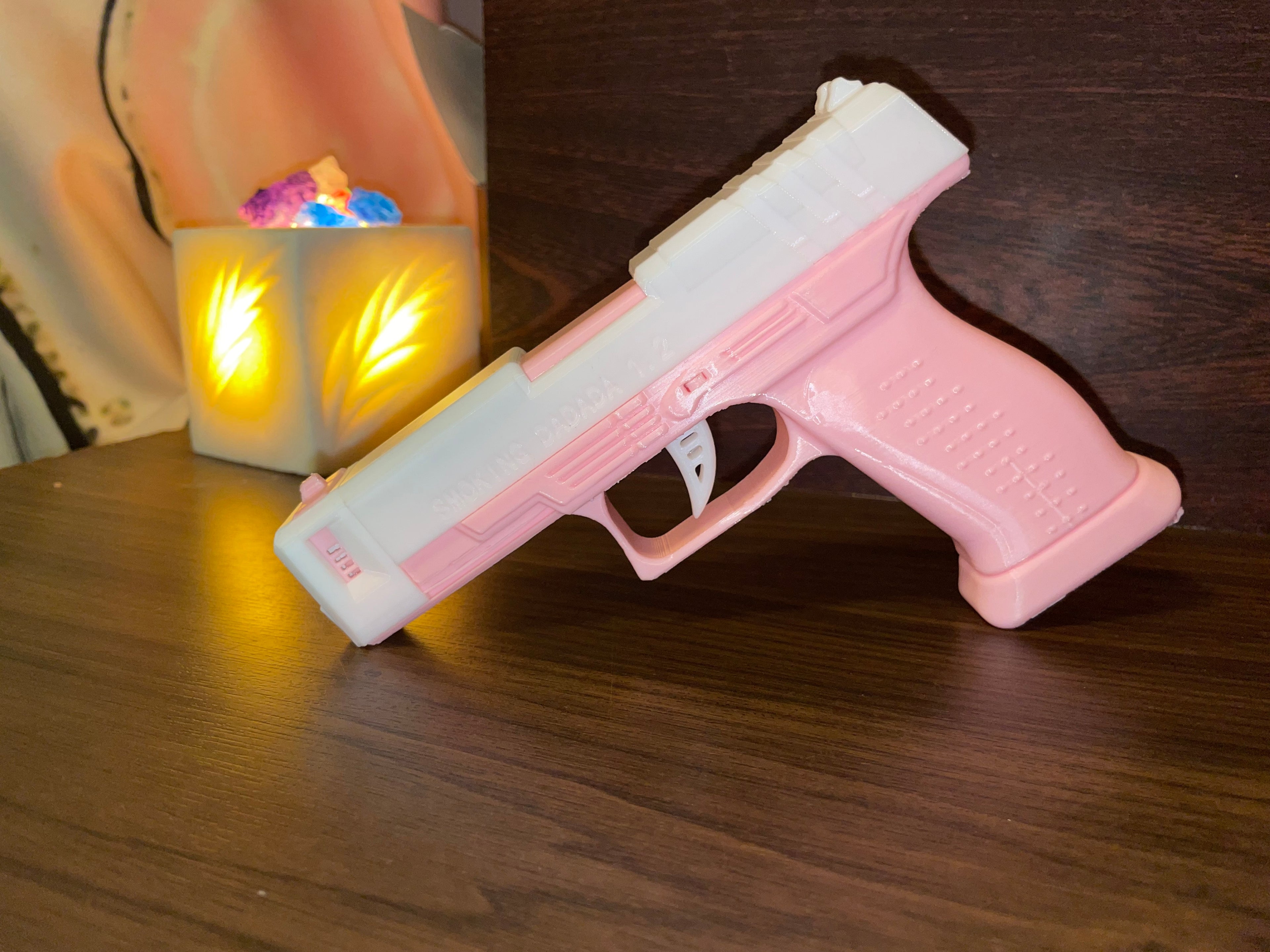 Gun Lighter Cover & Cigarettes Holder