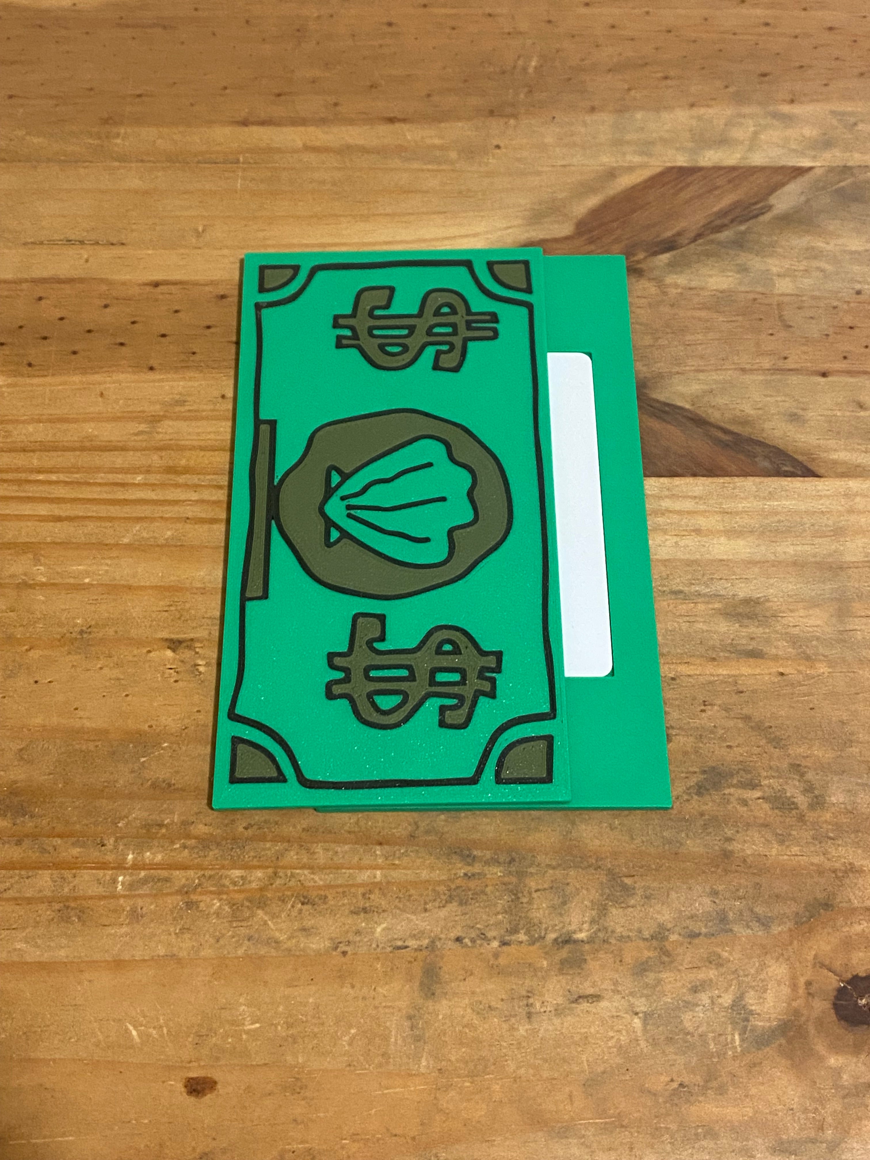 Spongepop Dollar Credit Card Holder
