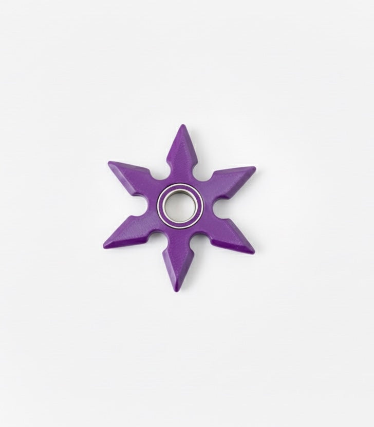 Shuriken Spinner Keychain