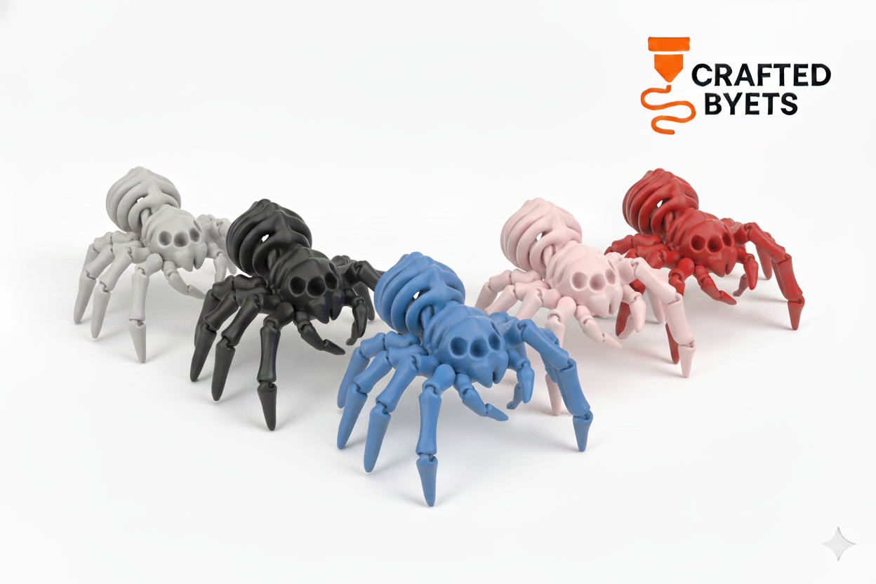 Flexi Skeleton Spider