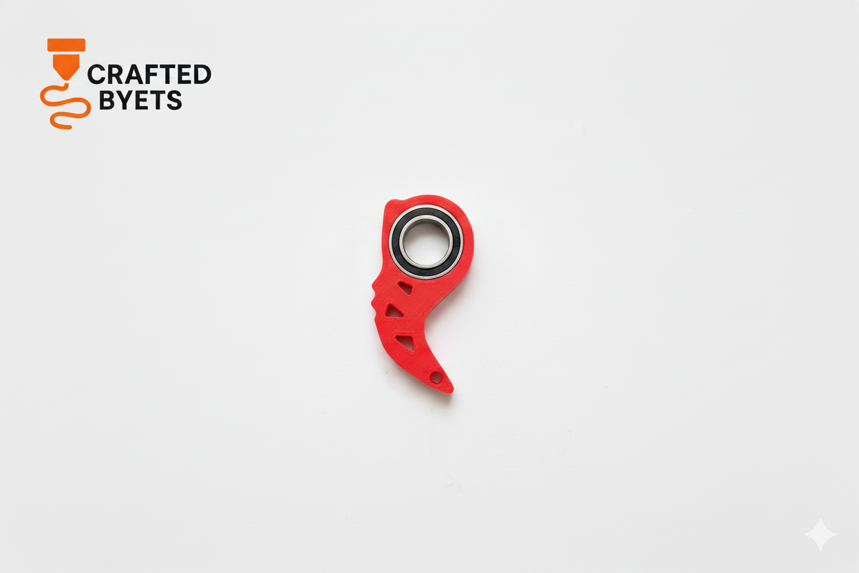 Fidget Spinner Keychain