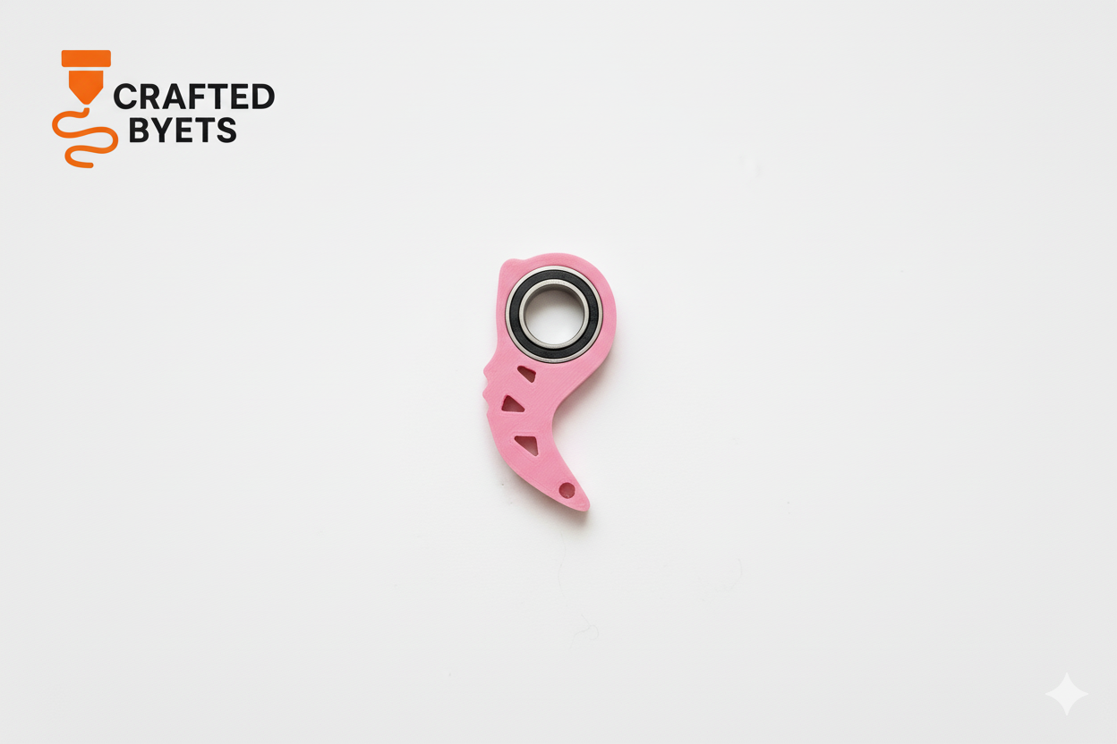 Fidget Spinner Keychain