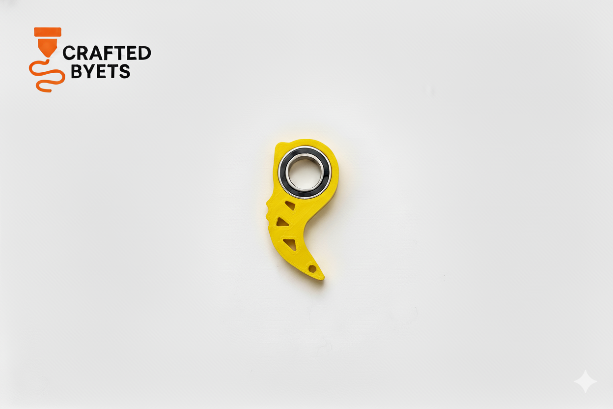 Fidget Spinner Keychain