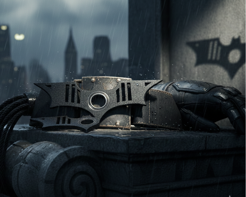 Batman Fidget Spinner Keychain