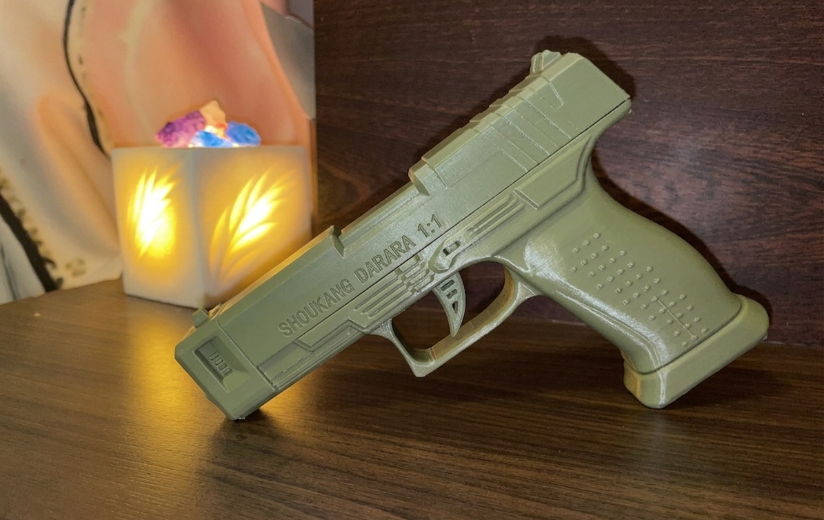 Gun Lighter Cover & Cigarettes Holder