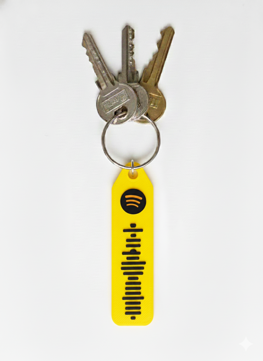 Custom Spotify Keychain