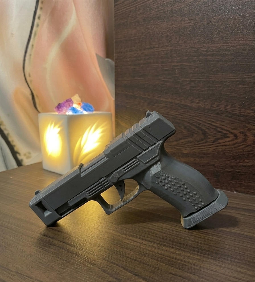 Gun Lighter Cover & Cigarettes Holder