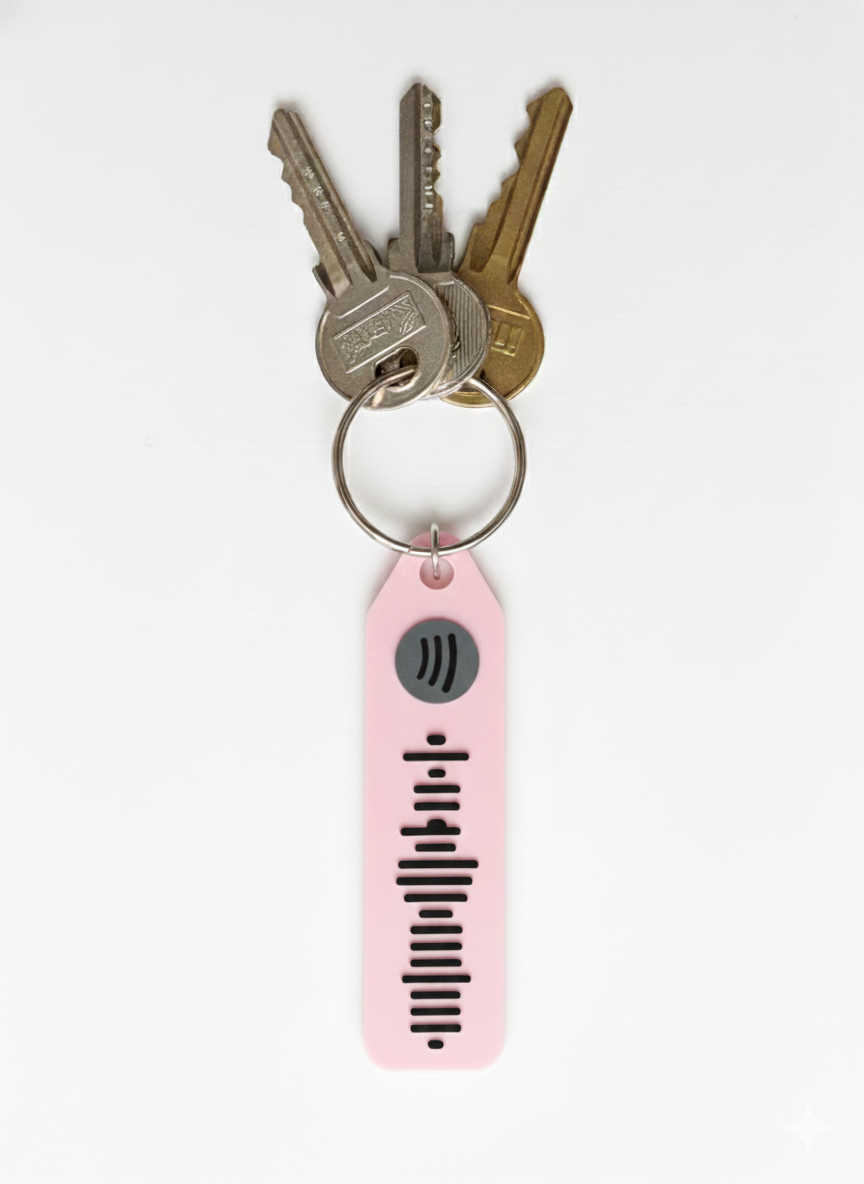 Custom Spotify Keychain