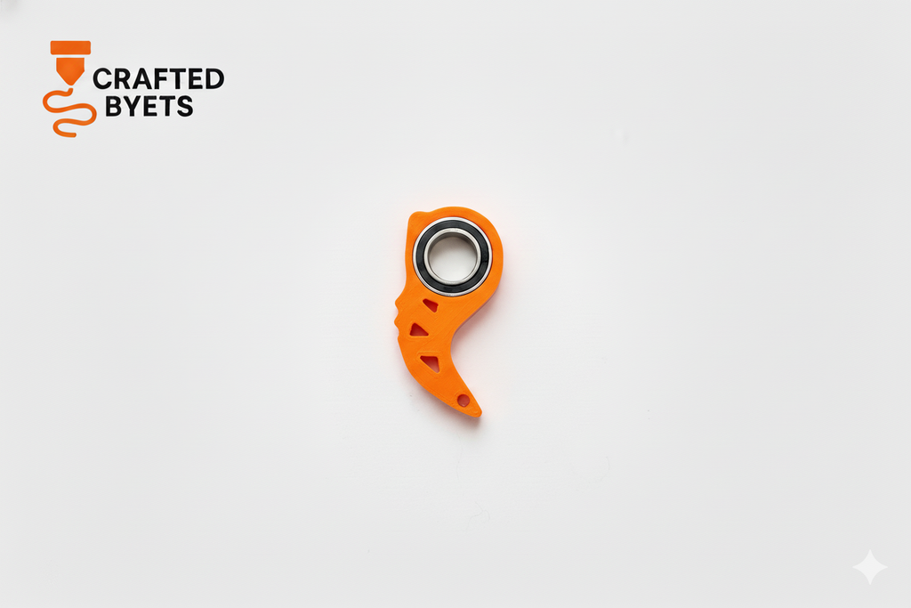 Fidget Spinner Keychain