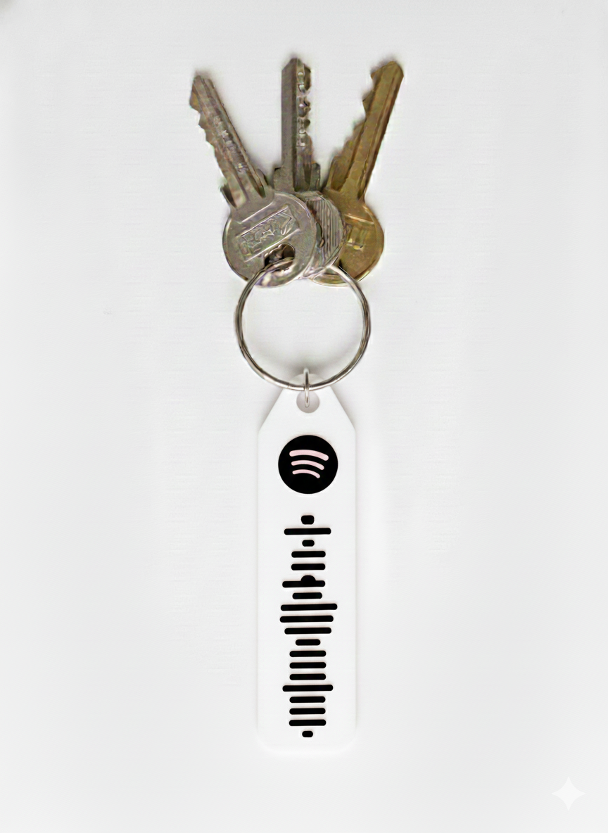Custom Spotify Keychain