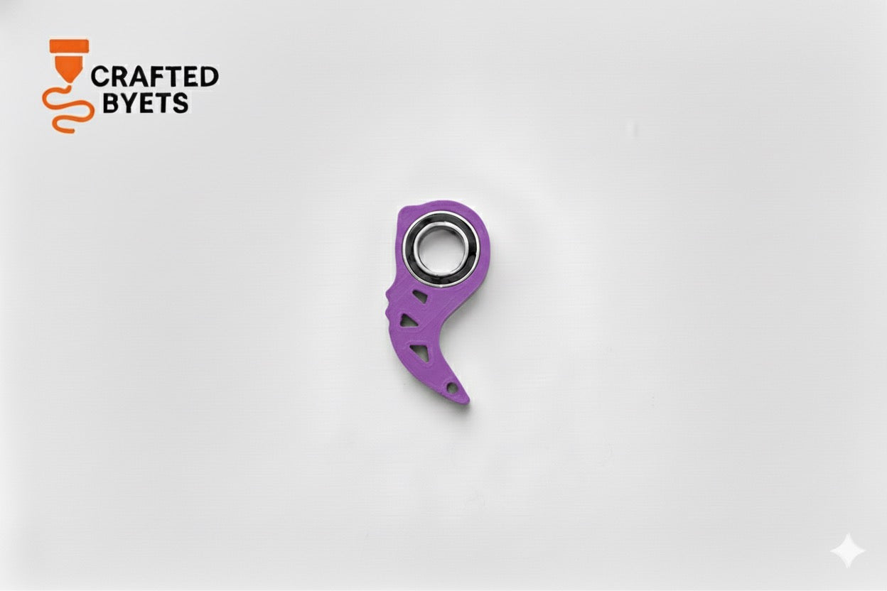 Fidget Spinner Keychain