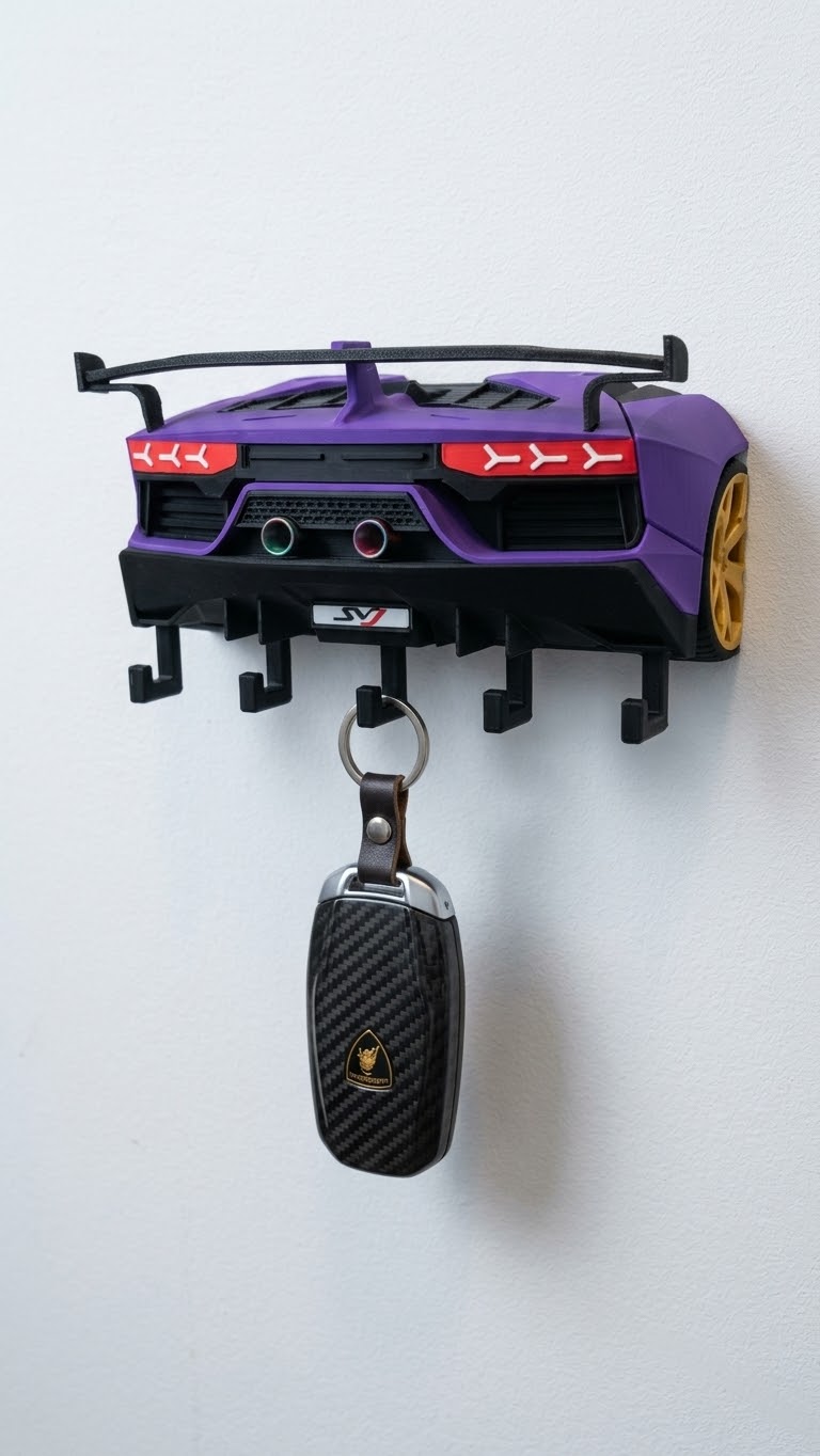 Aventador SVJ key hanger