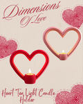 Heart Led Tea Light Candle Holder