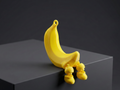 Articulated Banana Keychain/BagCharm