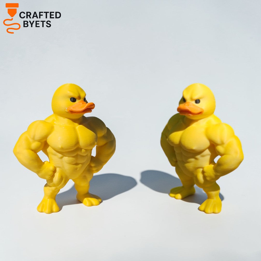 Muscular Duck Figure