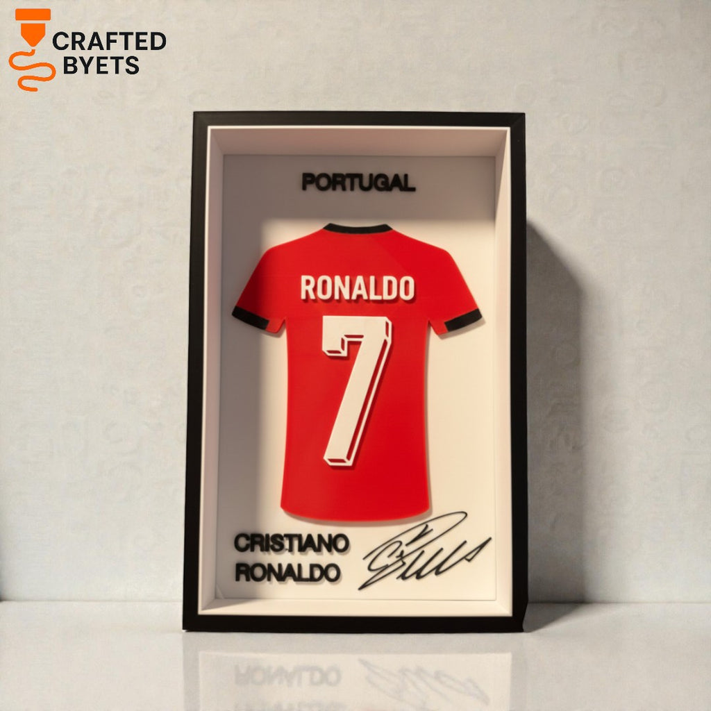 Ronaldo Shirt Frame (3D Printed)