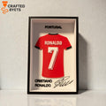 Ronaldo Portugal Shirt Frame (3D Printed)