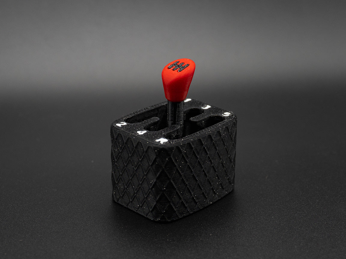 Gear Shift Fidget Keychain