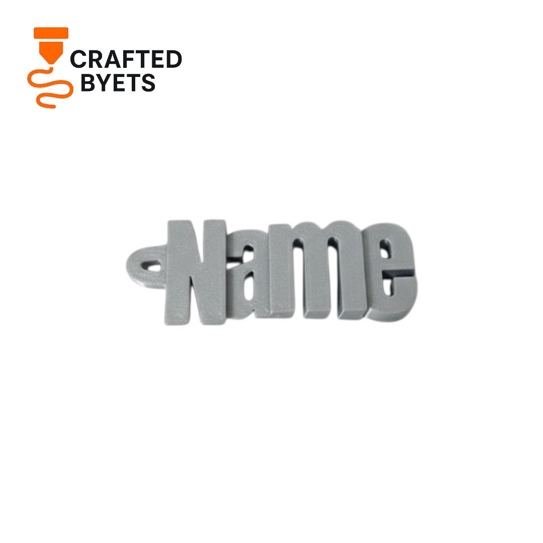 Custom Name Keychain (Deposit Required)