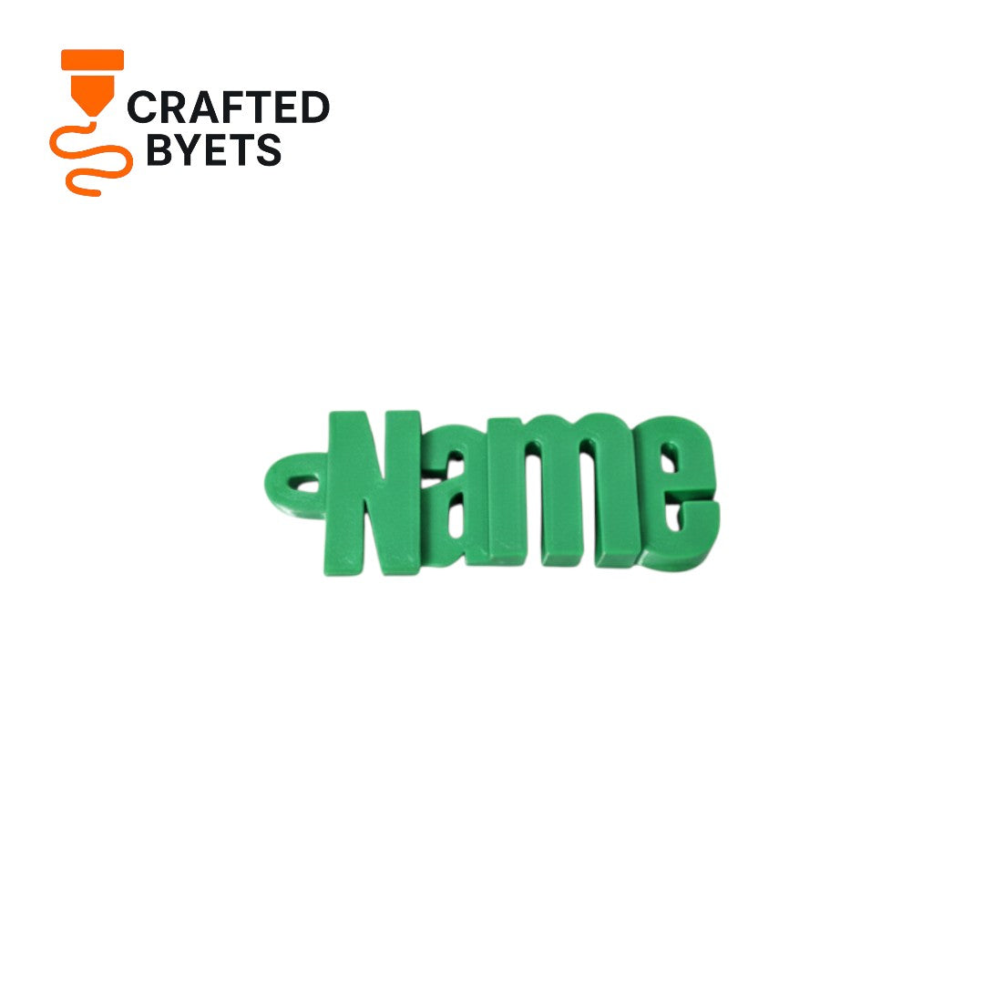 Custom Name Keychain (Deposit Required)