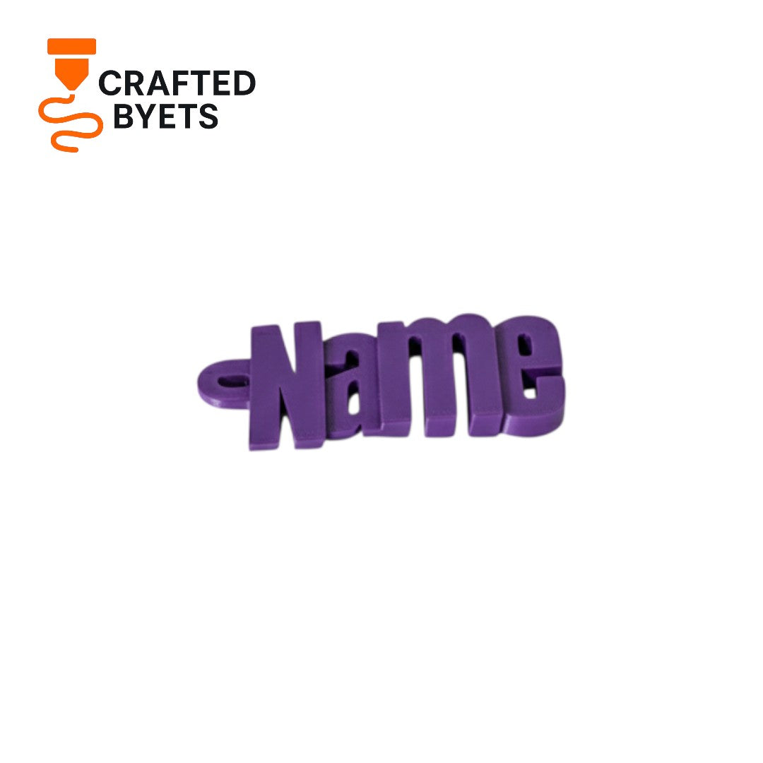 Custom Name Keychain (Deposit Required)