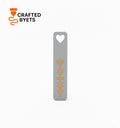 Heart Customized Spotify Keychain